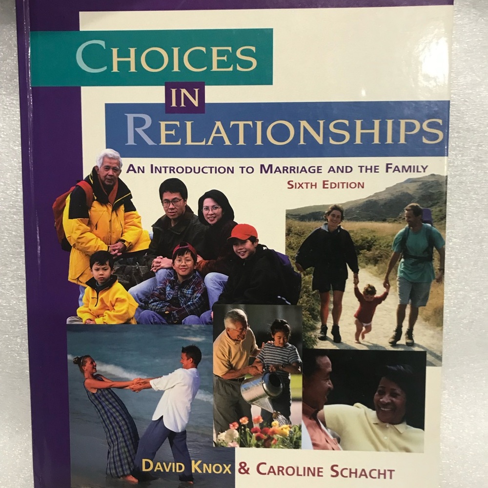 Choices in Relationships Textbook Preowned